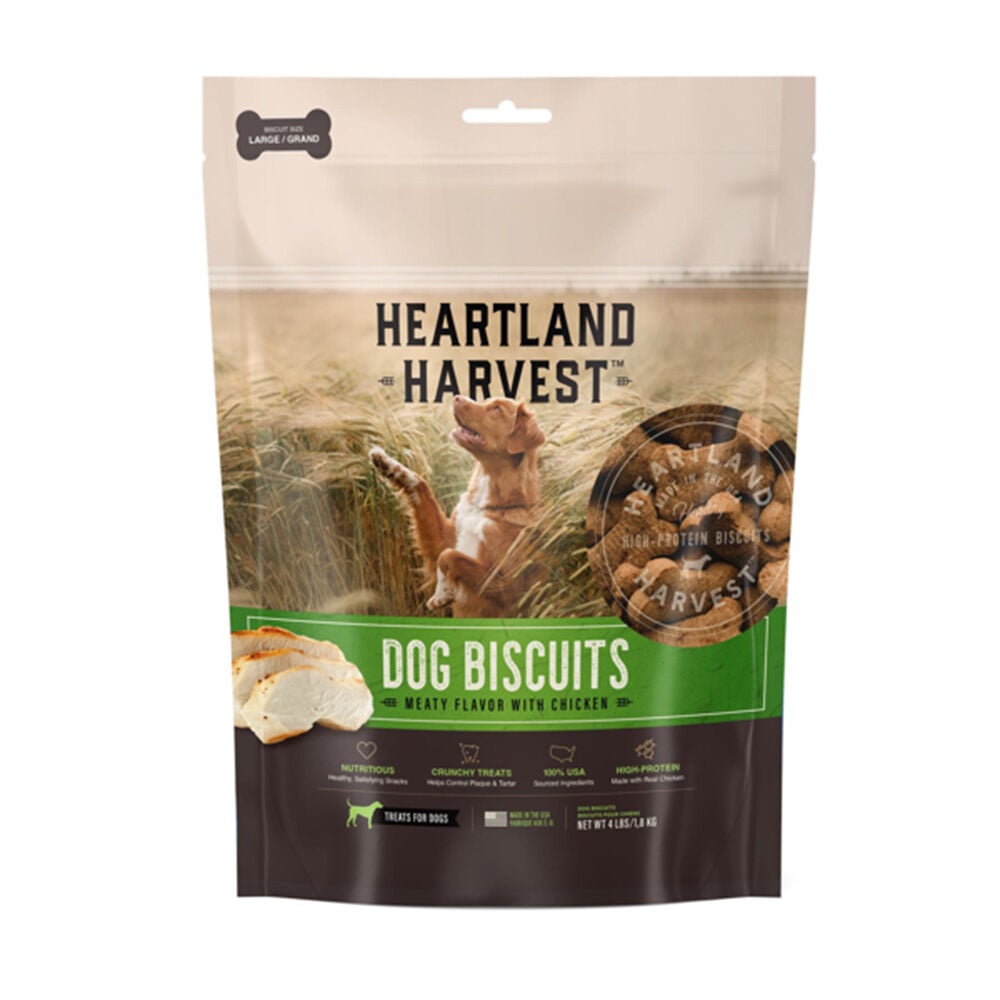 image of Meaty Flavor with Chicken Large Dog Biscuits