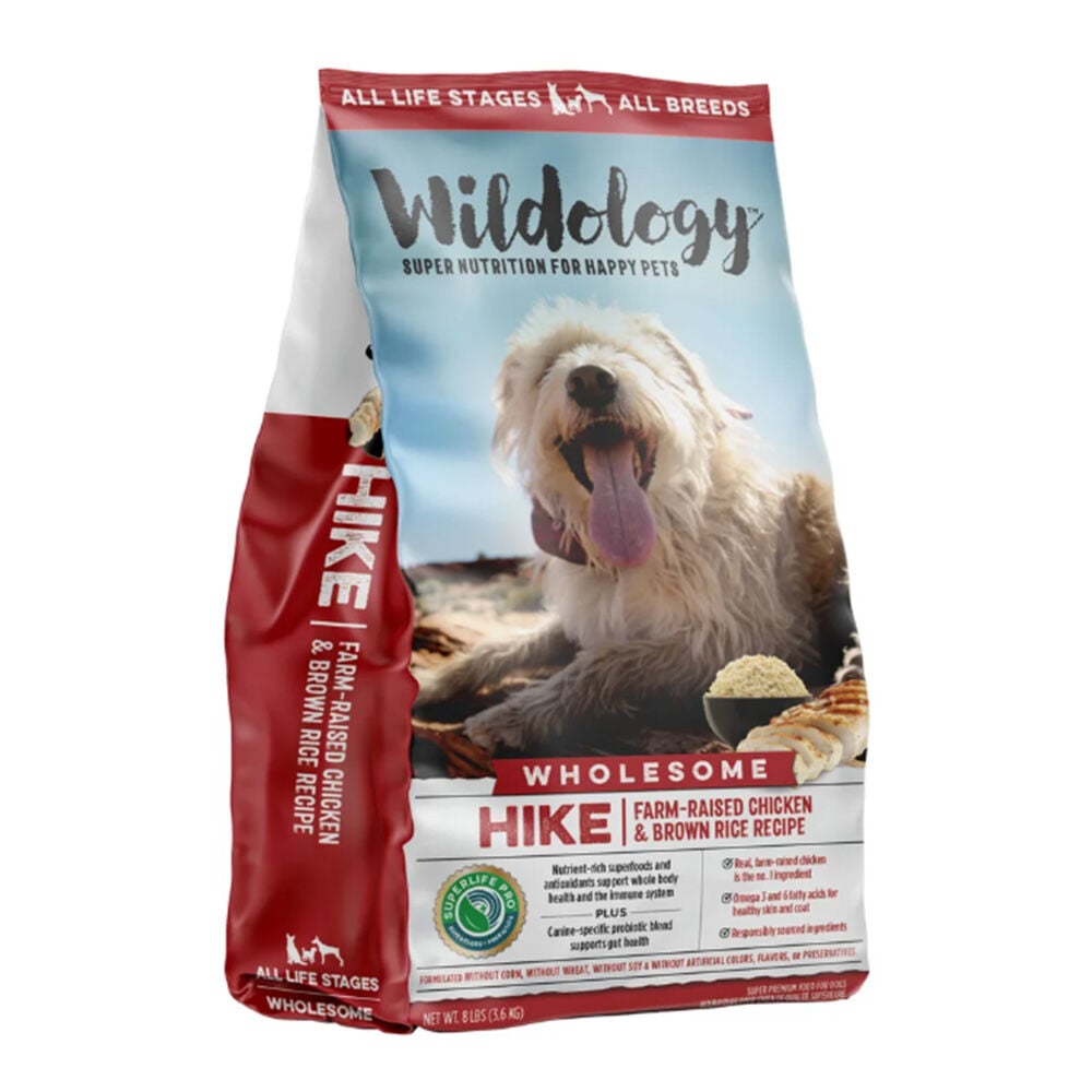 image of Dry Dog Food- HIKE Farm-Raised Chicken & Brown Rice, 8 lb