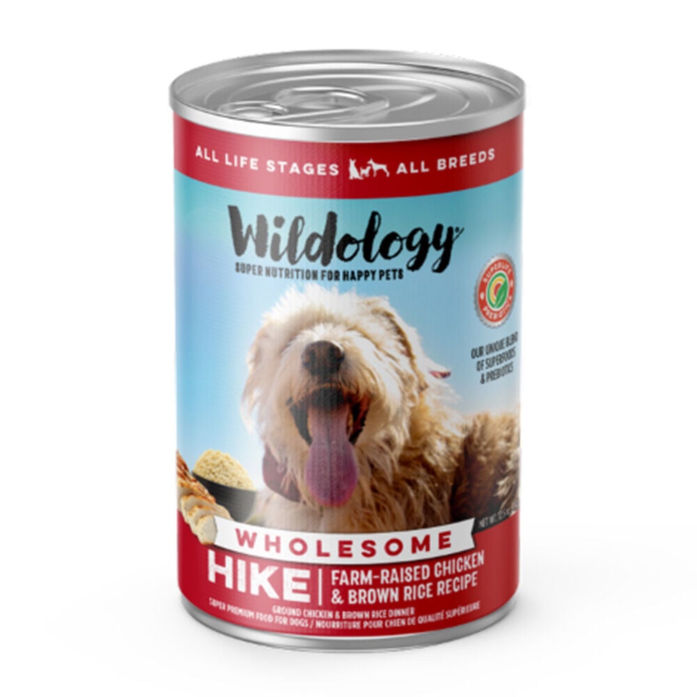 image of Wet Dog Food- HIKE Farm-Raised Chicken & Brown Rice, 12.8 oz