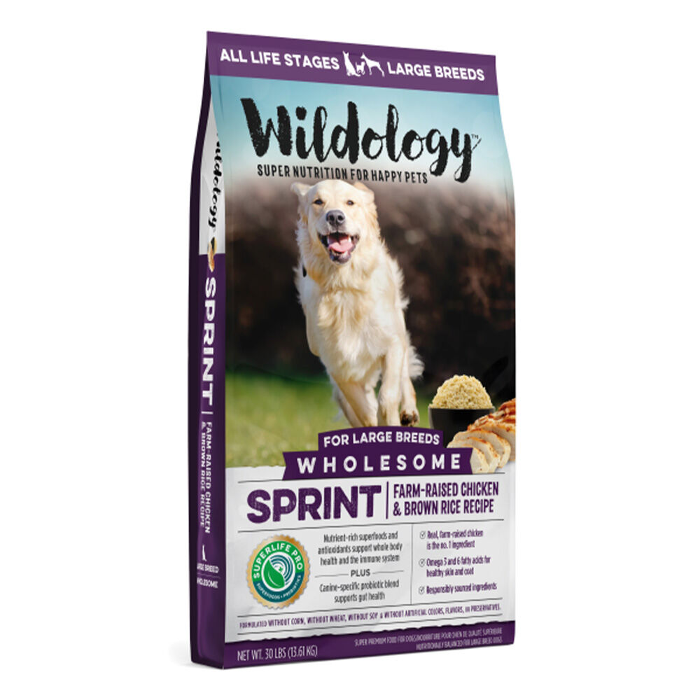 image of Dry Dog Food- SPRINT Farm-Raised Chicken & Brown Rice, 30 lb