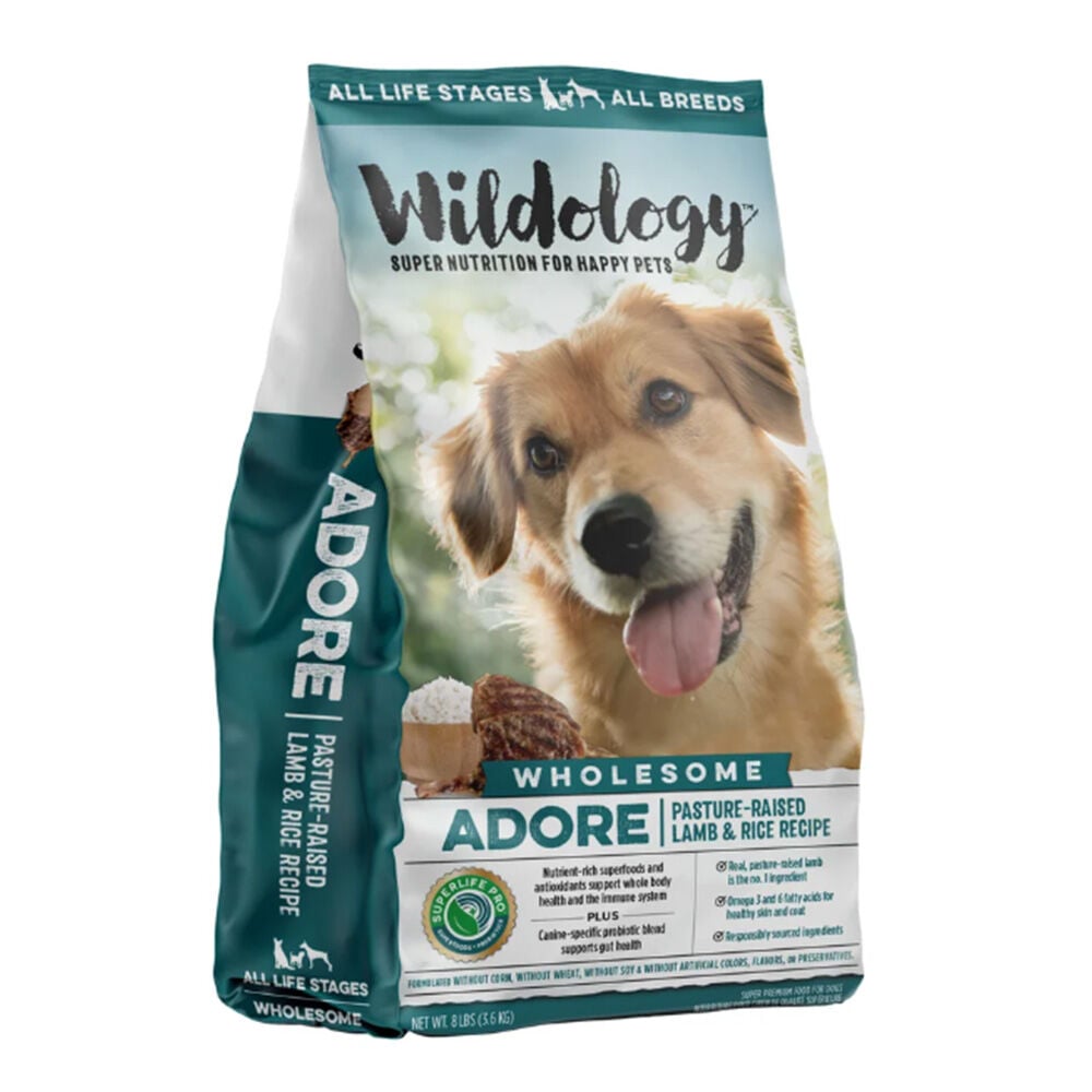image of Dry Dog Food- ADORE Pasture-Raised Lamb & Rice, 8 lb