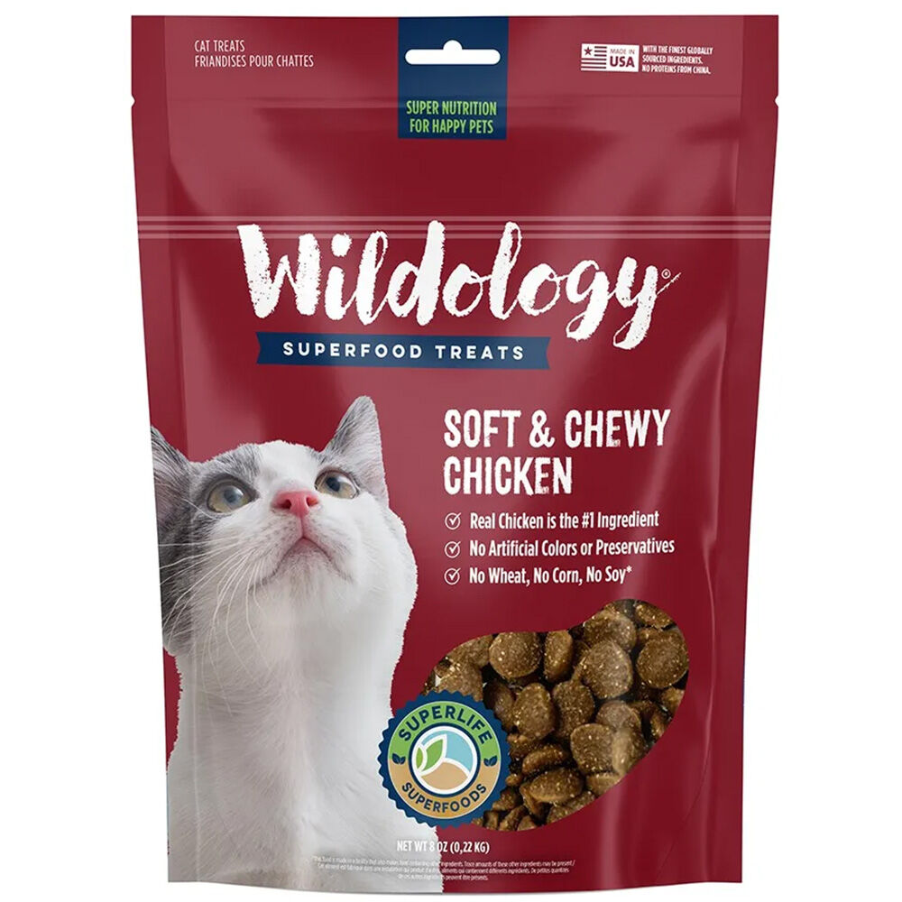 image of Cat Treats- Soft and Chewy, Chicken, 8 oz