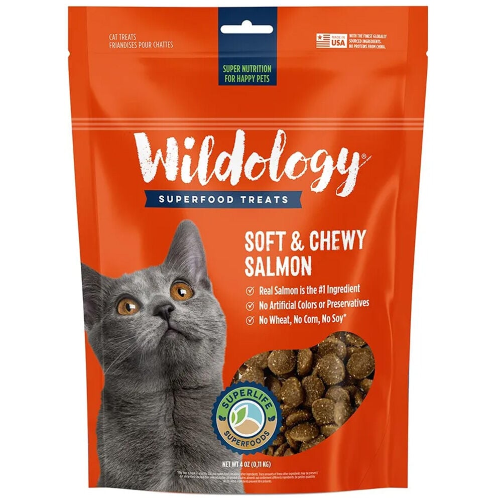 image of Cat Treats- Soft and Chewy, Salmon, 4 oz