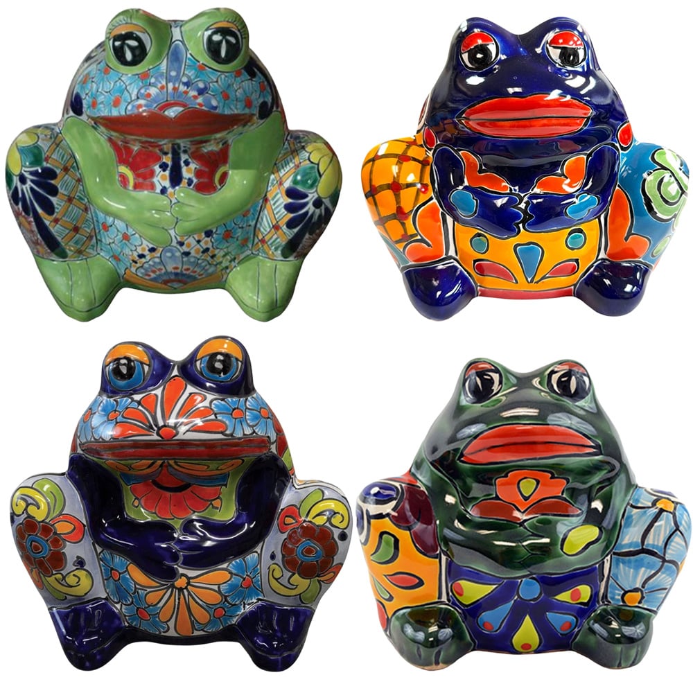 image of Assorted 7 in Frog Planter (Style May Vary)