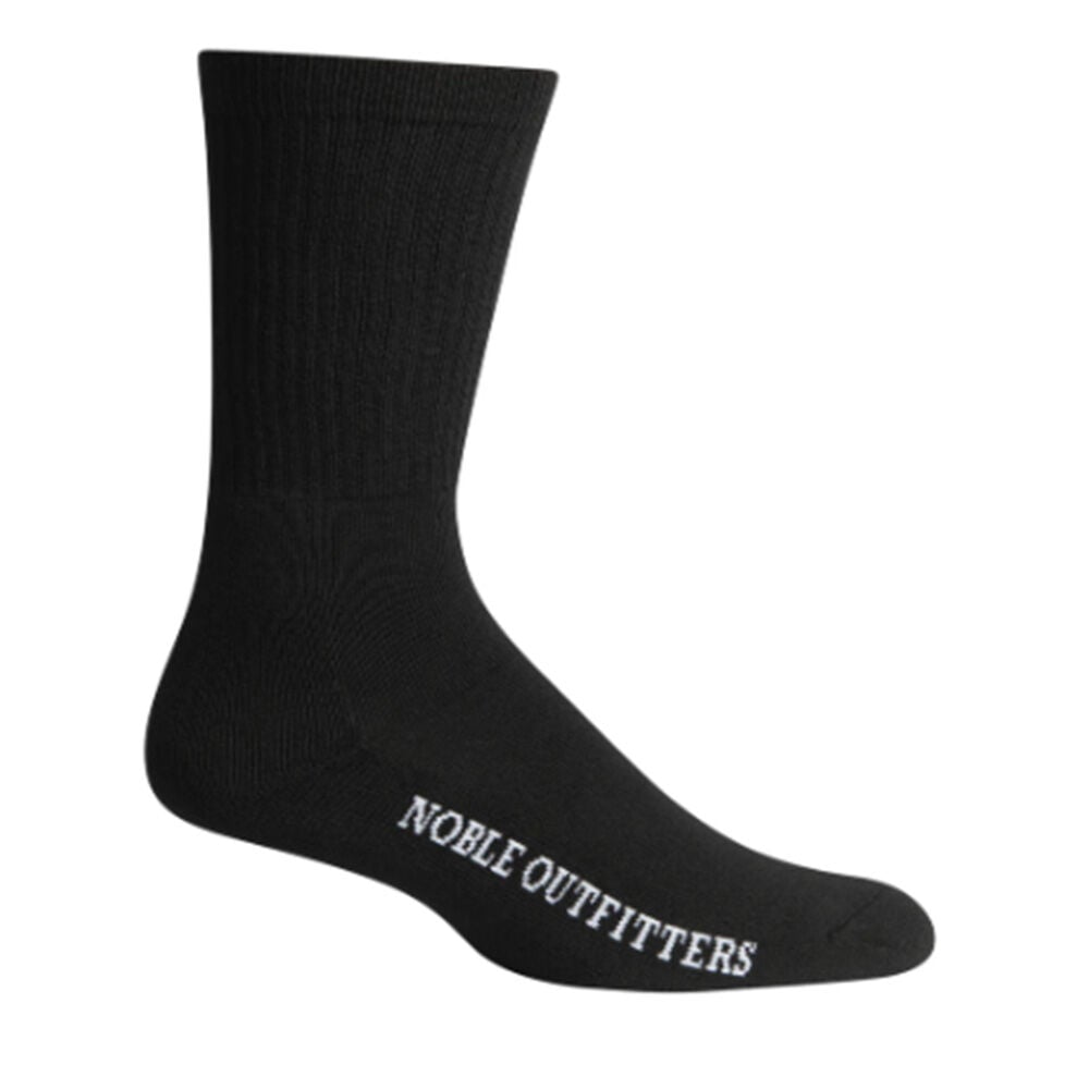 image of Men's Performance Crew Sock- White, 6 Pack