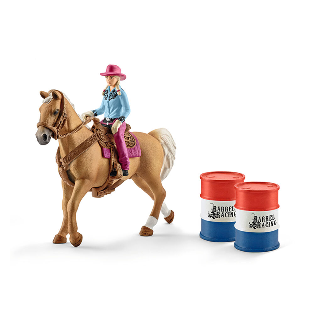 image of Cowgirl Barrel Racing Fun