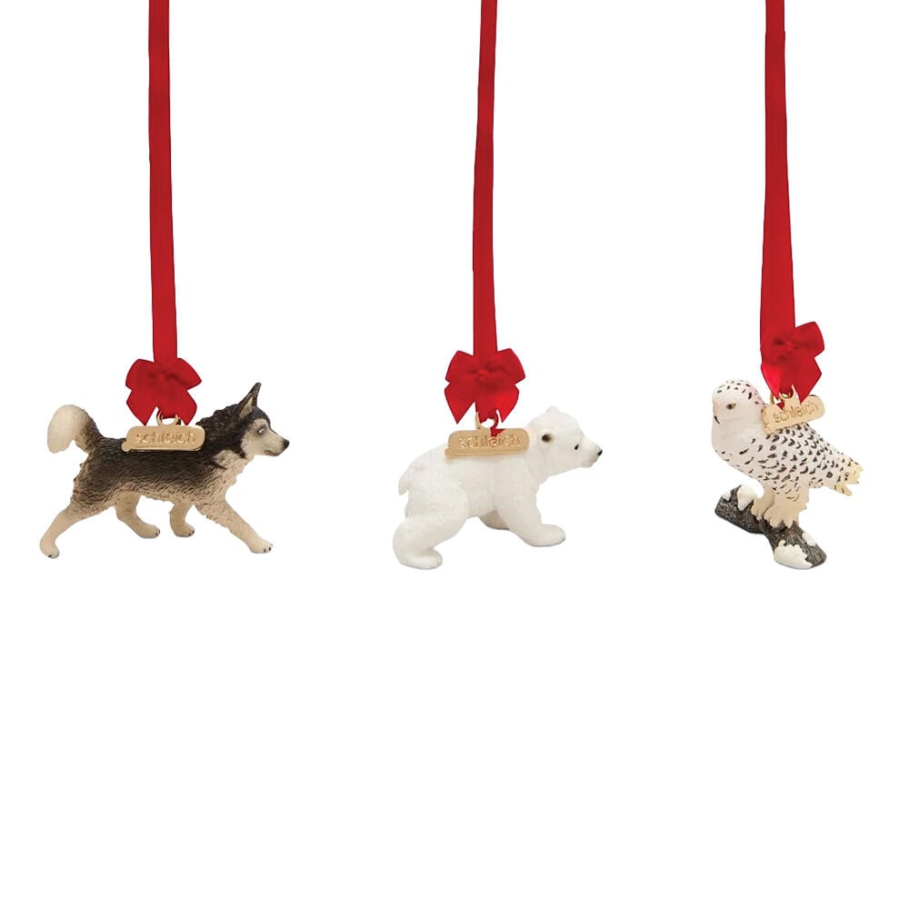 image of Frosty Friends Christmas Ornament Bundle, 3 pc