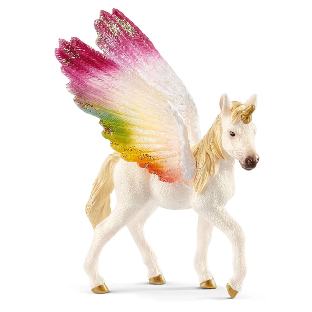 image of Winged Rainbow Unicorn, foal