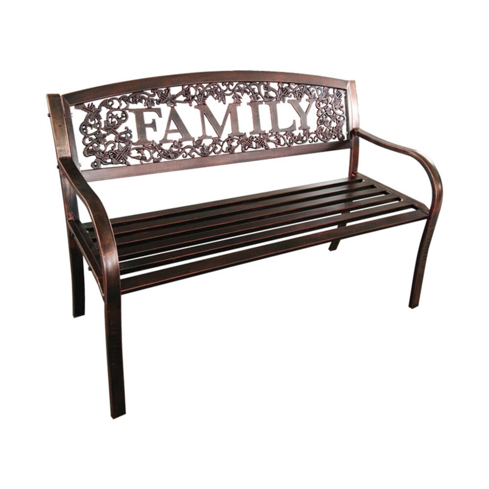 Leigh Country Family Metal Bench Atwoods