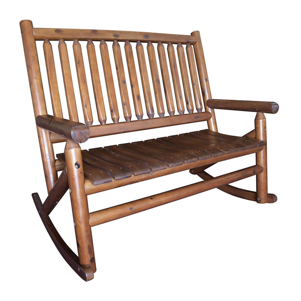image of Amber-Log Double Rocker, Honey