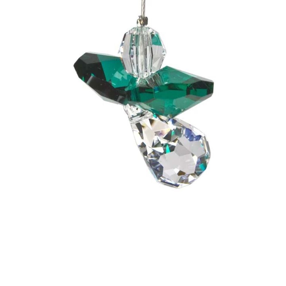 image of Crystal Guardian Angel - Emerald (May)