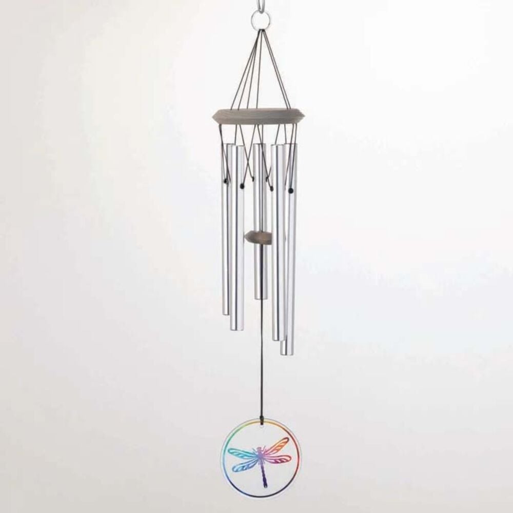 image of Habitats Wind Chime - Glass, Dragonfly