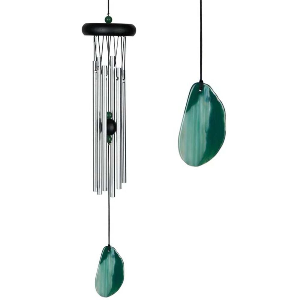 image of Agate Wind Chime - Green