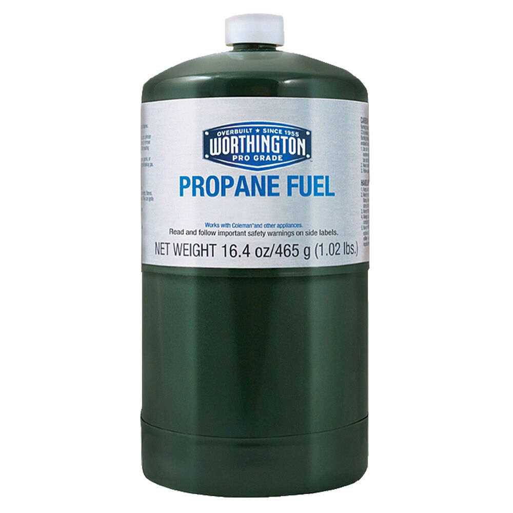 image of Disposable Short Propane Fuel Cylinder, 16.4 oz