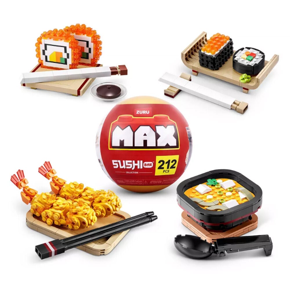 image of Max Build Blocks-Sushi Bar, Style May Vary