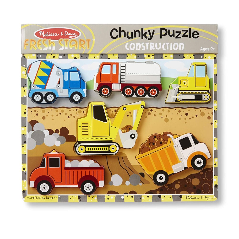 image of Kid's Puzzle- Construction, 6 pc
