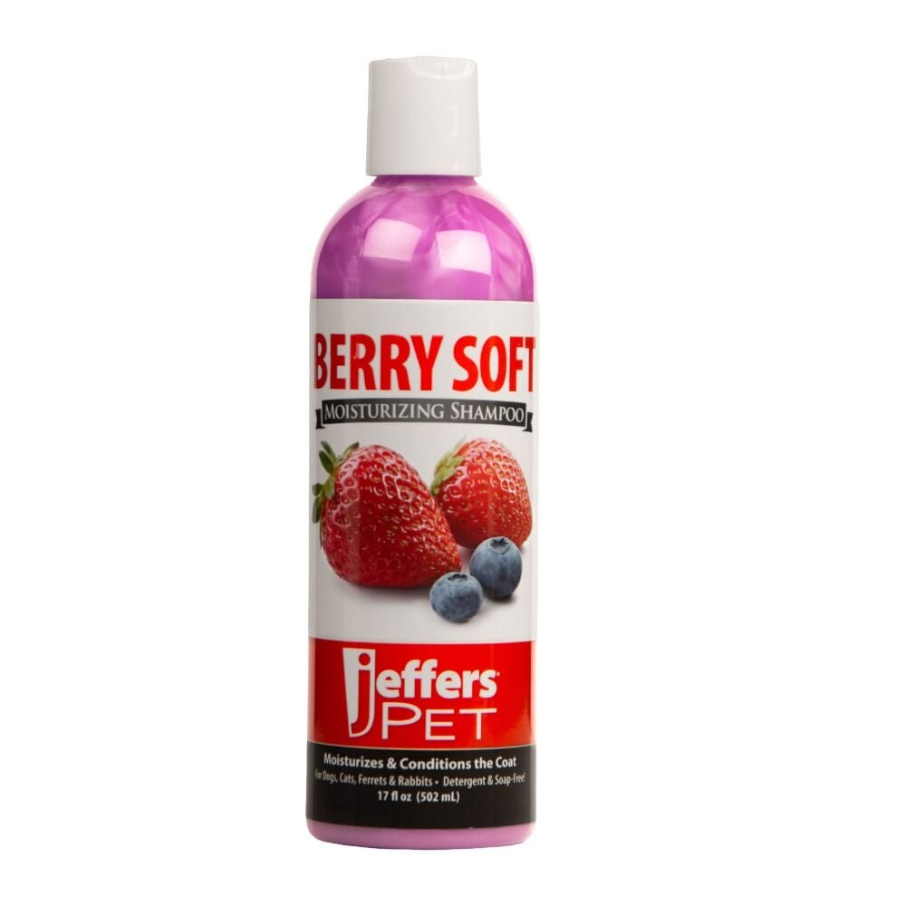 image of Moisturizing Pet Shampoo, Berry Soft Scent, 17 oz