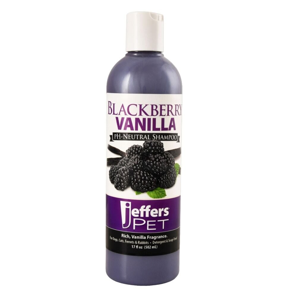 image of Pet Blackberry Vanilla Shampoo 17 oz