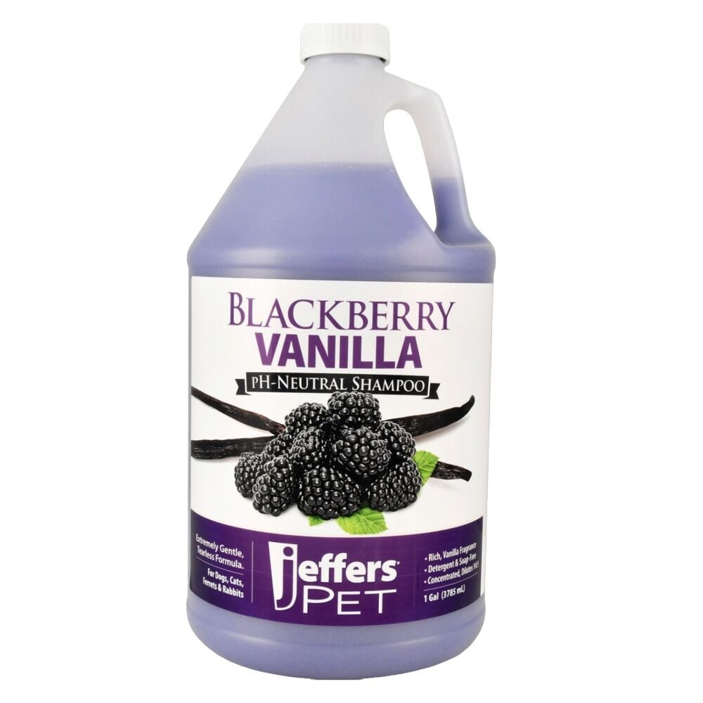 image of Pet Blackberry Vanilla Shampoo 1 gallon