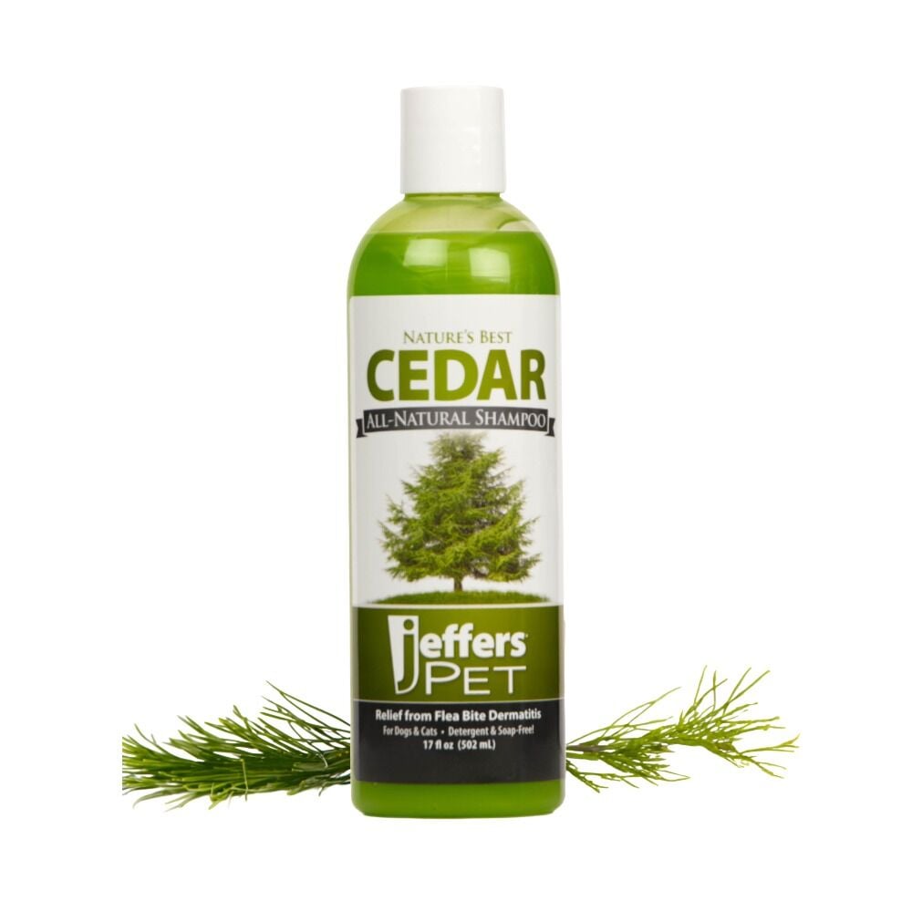 image of Nature’s Best Cedar All Natural Shampoo for Dogs & Cats 
