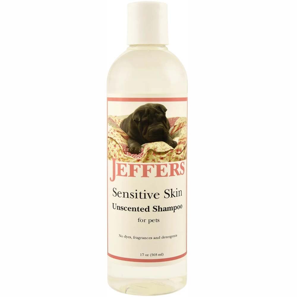 image of Sensitive Skin Unscented Shampoo for Dogs & Cats, 17 oz
