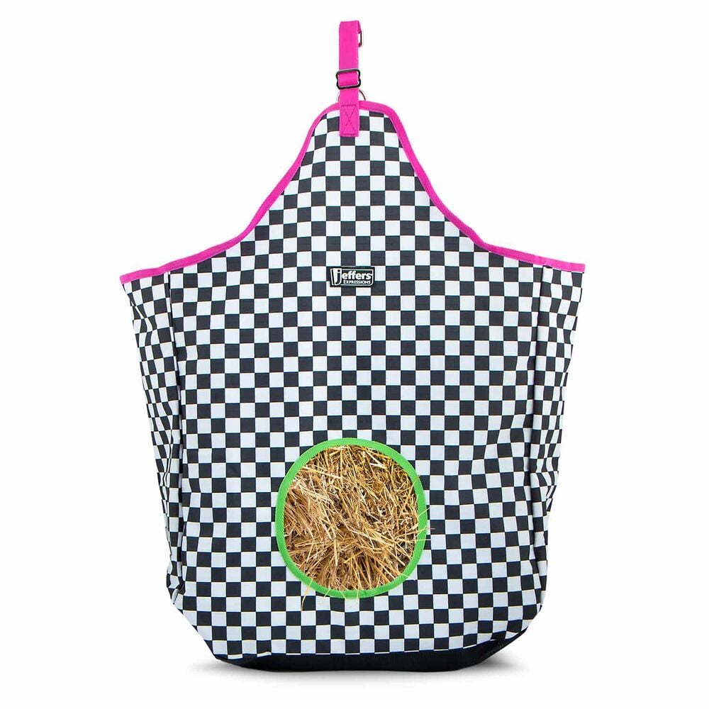 image of Expression 600D Top Loading Hay Bag - Skater Cowgirl