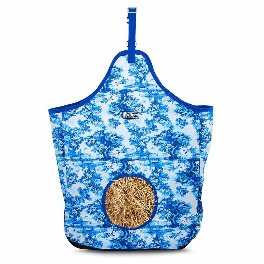 image of Expression 600D Top Loading Hay Bag - Equestrian Toile