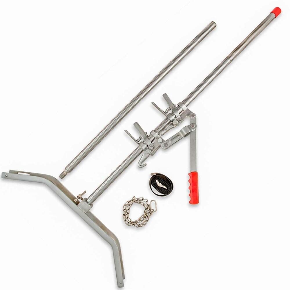 image of Livestock Double Ratchet Calf Puller – Heavy Duty Stainless Steel Puller