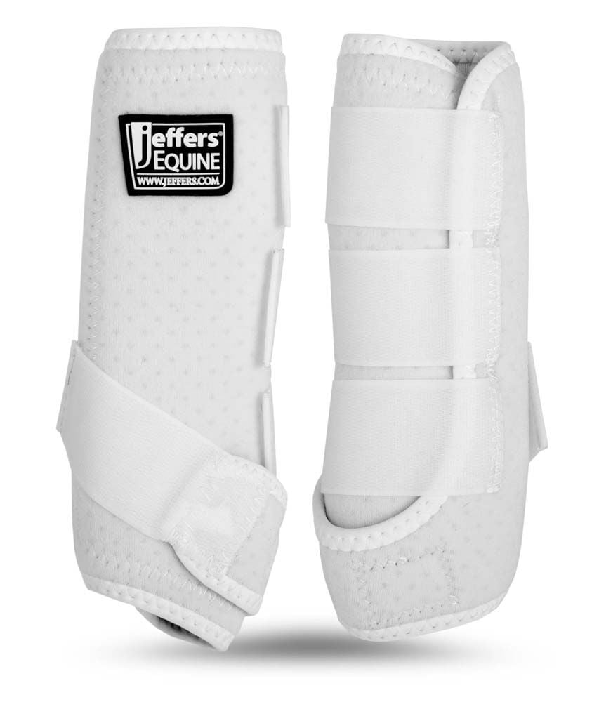 image of Protective Horse Boots - Pair - White