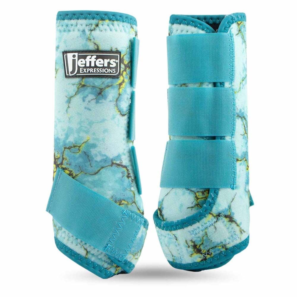 image of Expression Protective Boots for Horses, Pair, Bisbee Blue