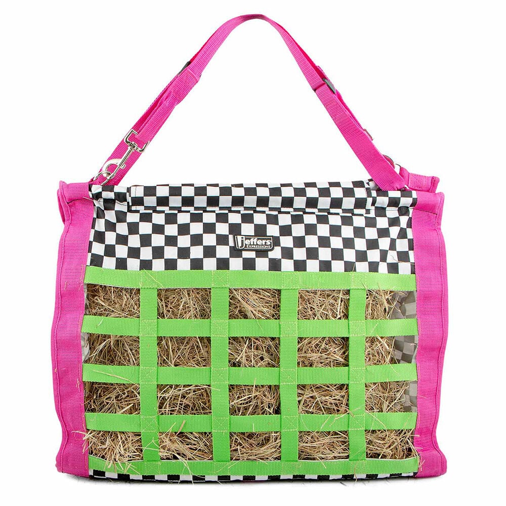 image of Expression Extend -Feed Hay Bag for Horses & Livestock - Skater Cowgirl
