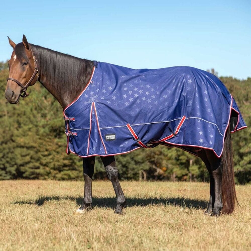 image of Poplar Head Origin 600D Horse Turnout Sheet - 0 g - Allegiance 
