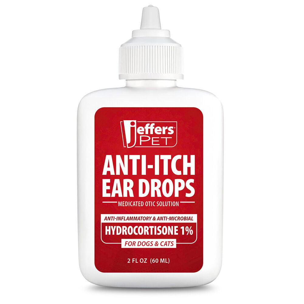 image of Anti -Itch Ear Drops for Dogs & Cats - 2 fl oz