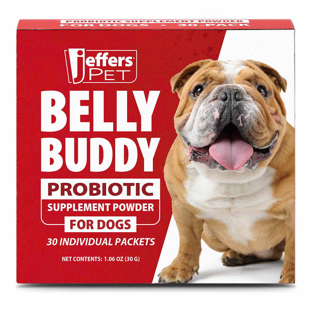 image of Pet Belly Buddy Probiotic Powder packets for Dogs - 30  ct