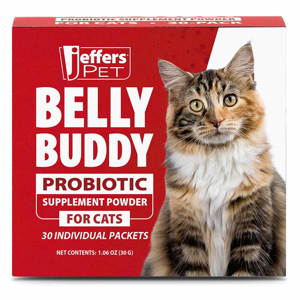 image of Pet Belly Buddy Probiotic Powder Packets for Cats - 30 ct