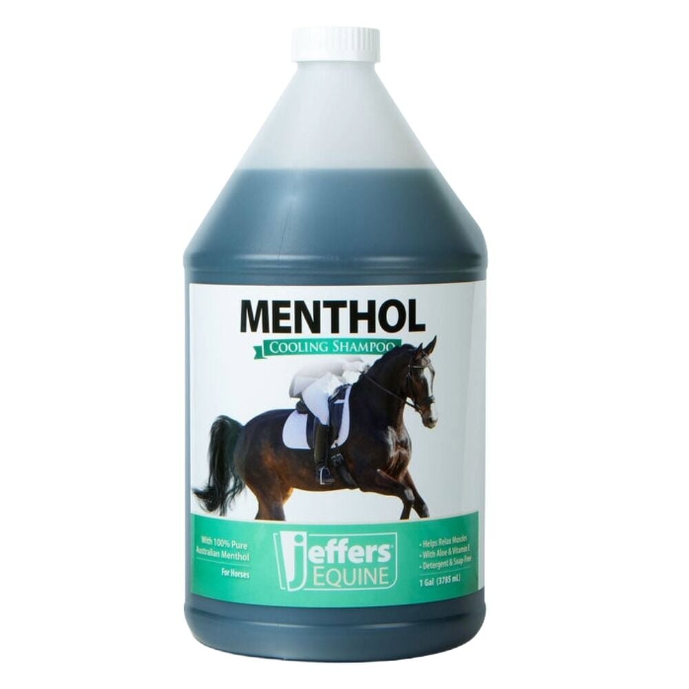 image of Equine Menthol Cooling Horse Shampoo, 1 gal