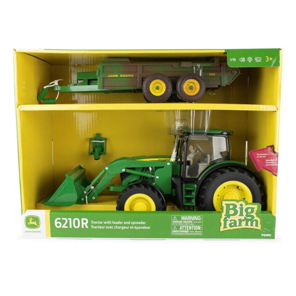 image of 1:16 Tractor with Loader and Spreader
