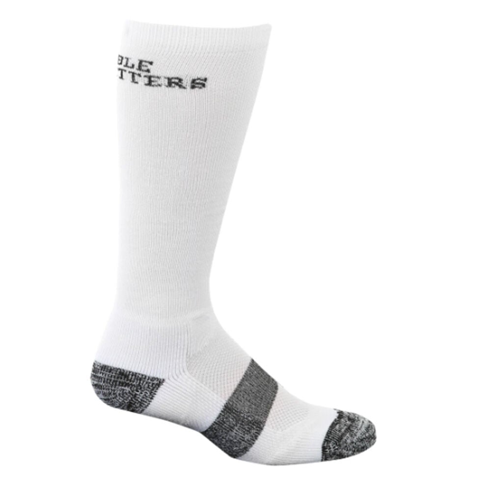image of Men's The Best Dang Boot Sock Over the Calf– White, 2 Pack