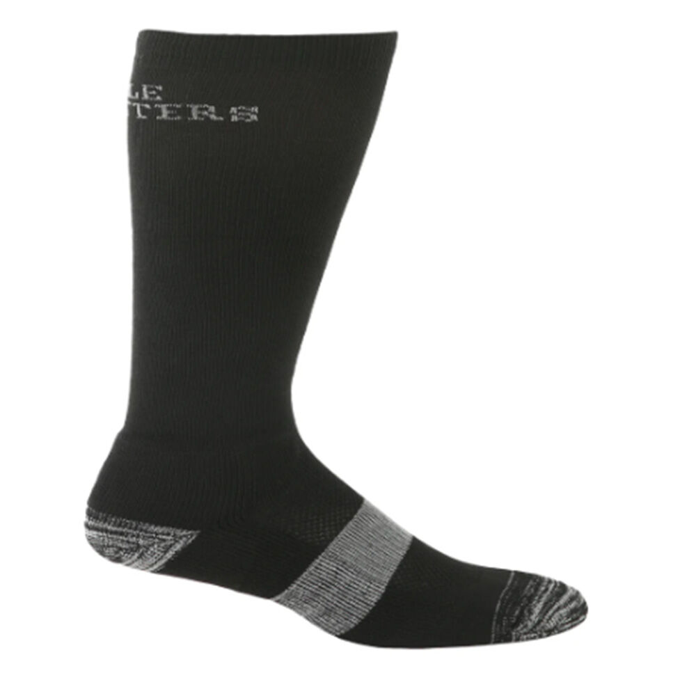 image of Men's The Best Dang Boot Sock Crew- 2 Pack, Black