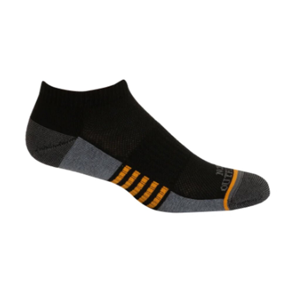 image of Men's Durable Ankle Sock- 3 Pack, Black