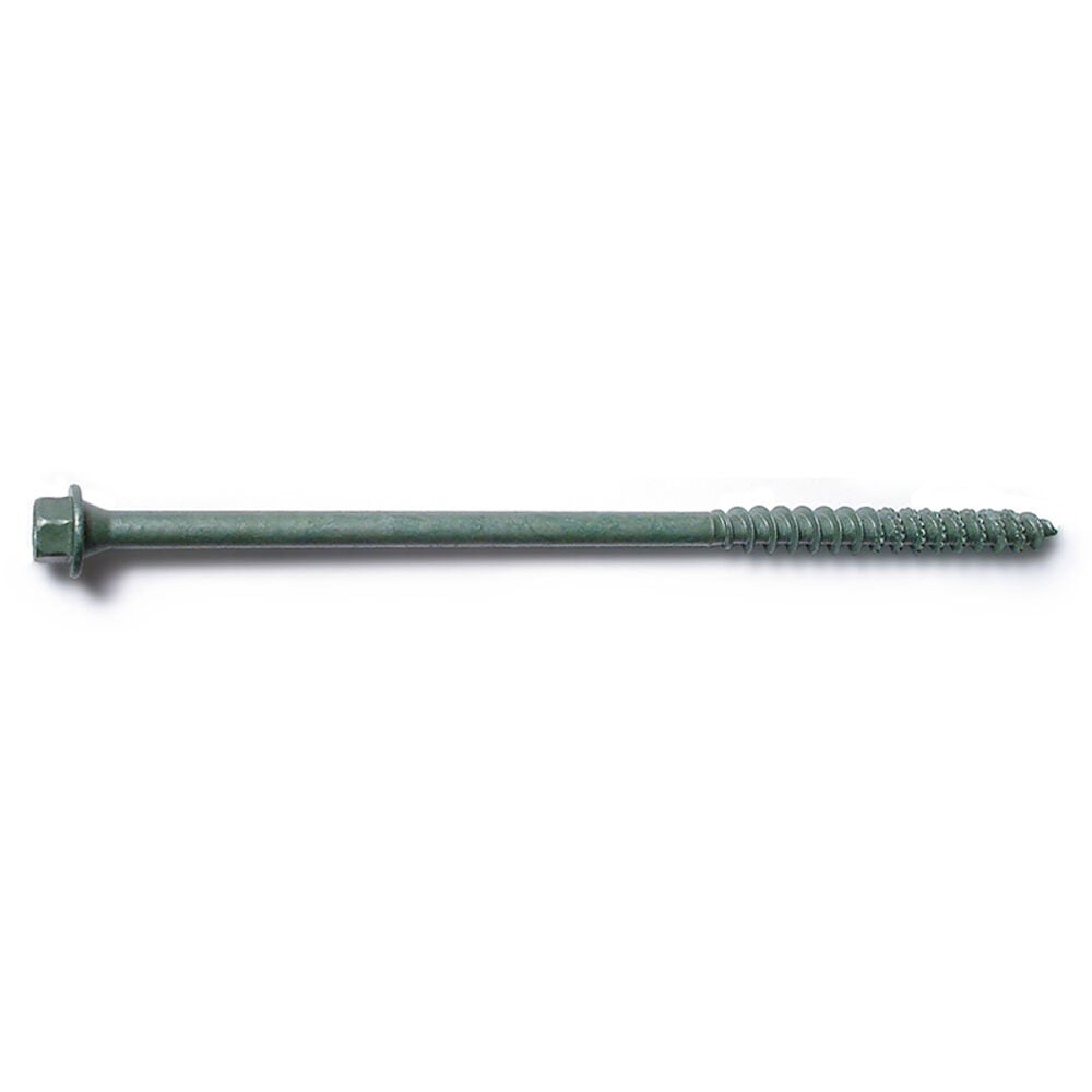 image of 1/4 X 6 Hex Timber Green Screw