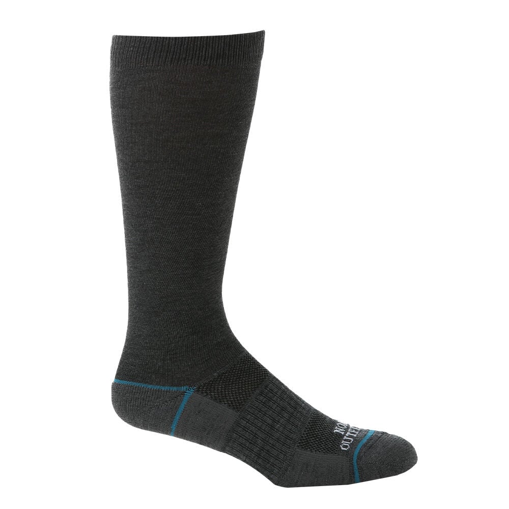 image of Men's Motion Merino Over the Calf Sock, 2 pk, Charcoal Heather