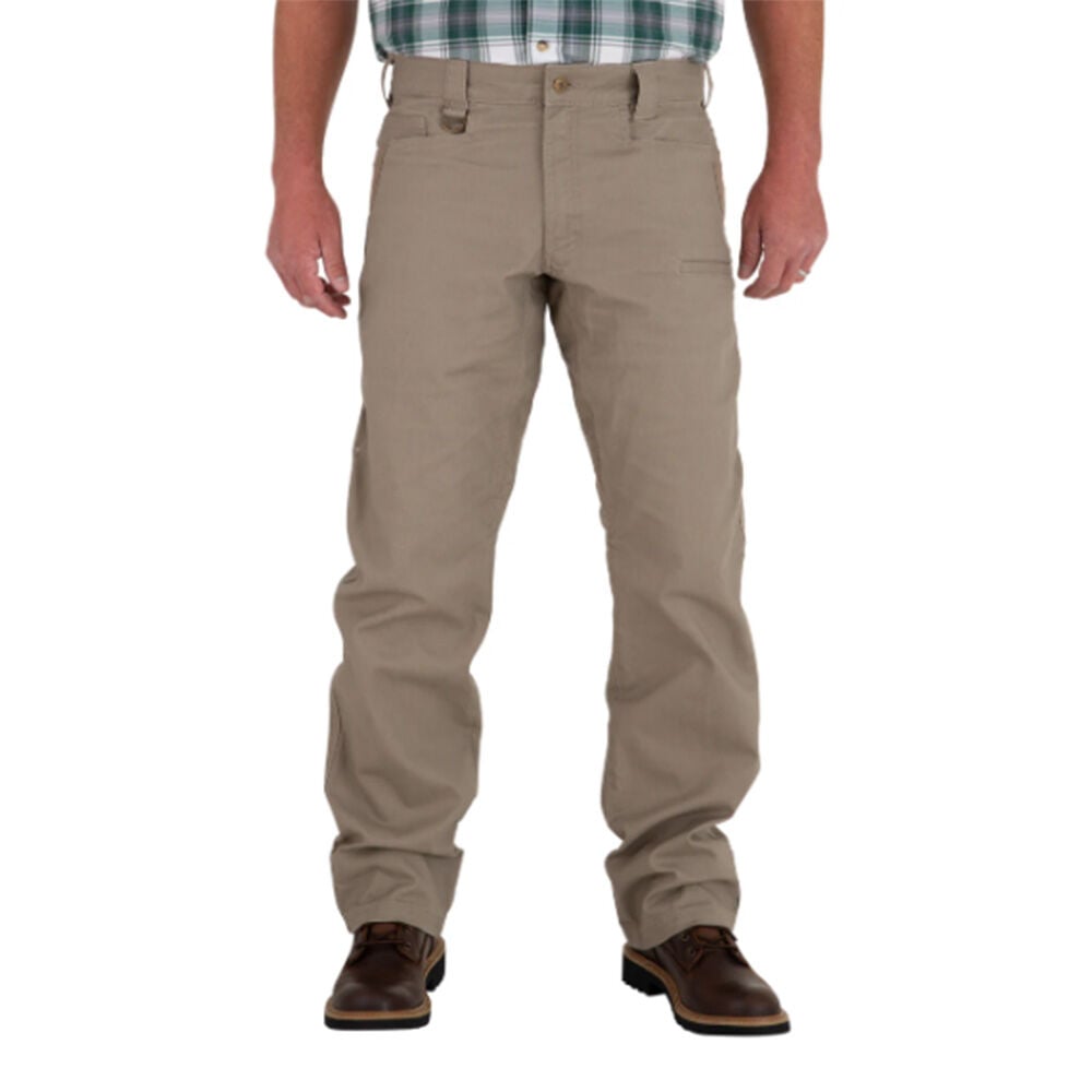image of Men's FullFlexx HD Hammer Drill Canvas Work Pant- Dark Khaki