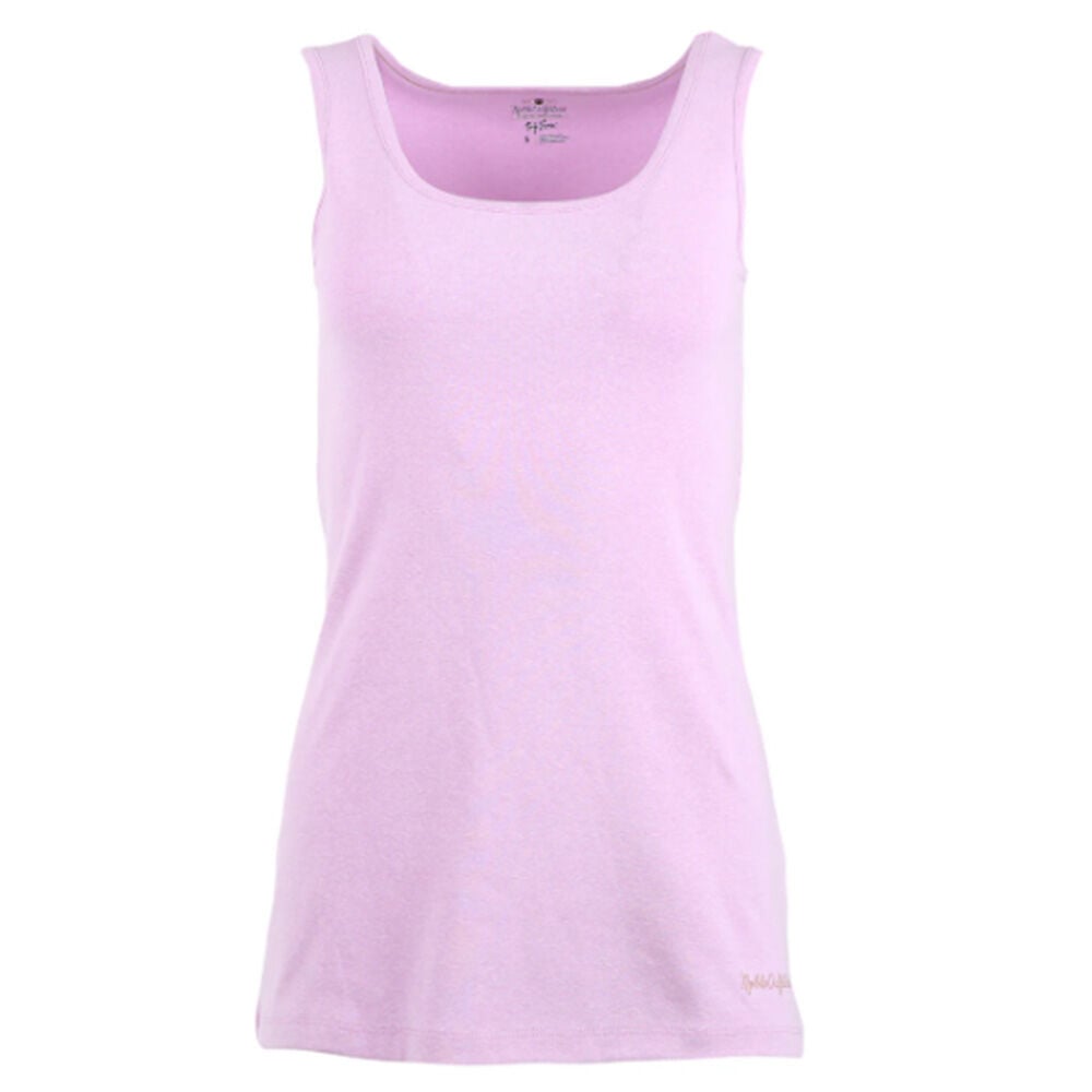 image of Women's Tug-Free Tank- Purple Ash Heather