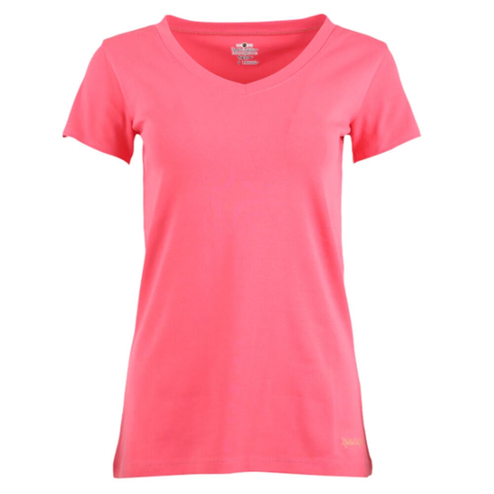 image of Women's Tug-Free V-Neck- Watermelon