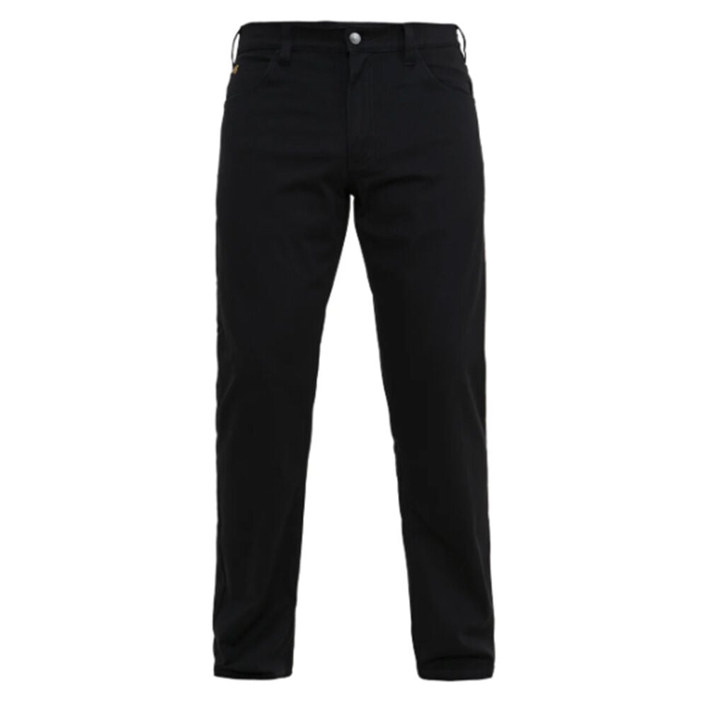 image of Men's Flex 5-Pocket Twill Pant- Black