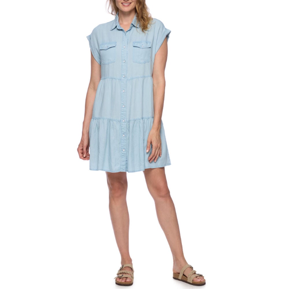 image of Women's Kayley Dress- Chambray