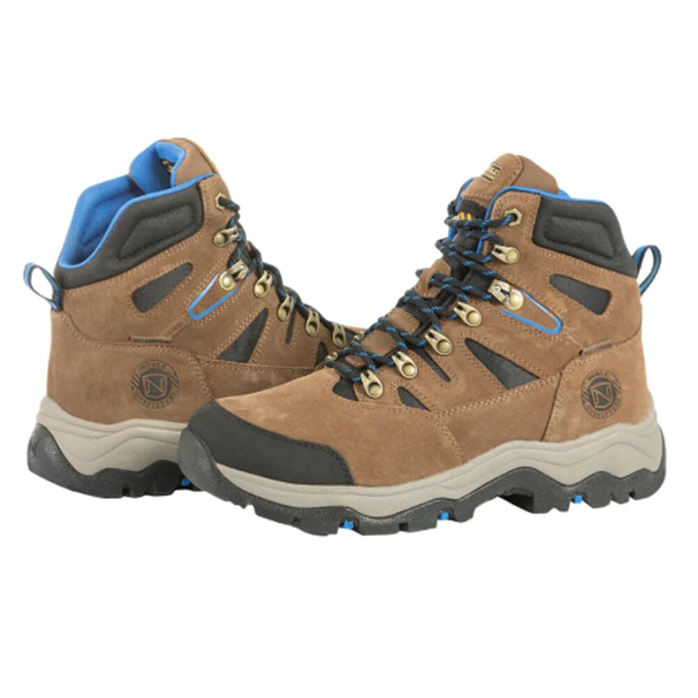 image of Men's Advance 6 in. Waterproof Work Boot- Tobacco/Blue