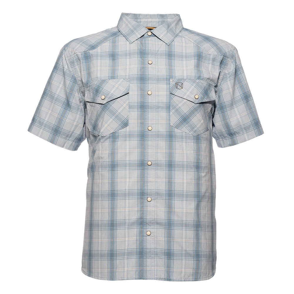 image of Men's FullFlexx Cool Flow Western Snap Short Sleeve Shirt