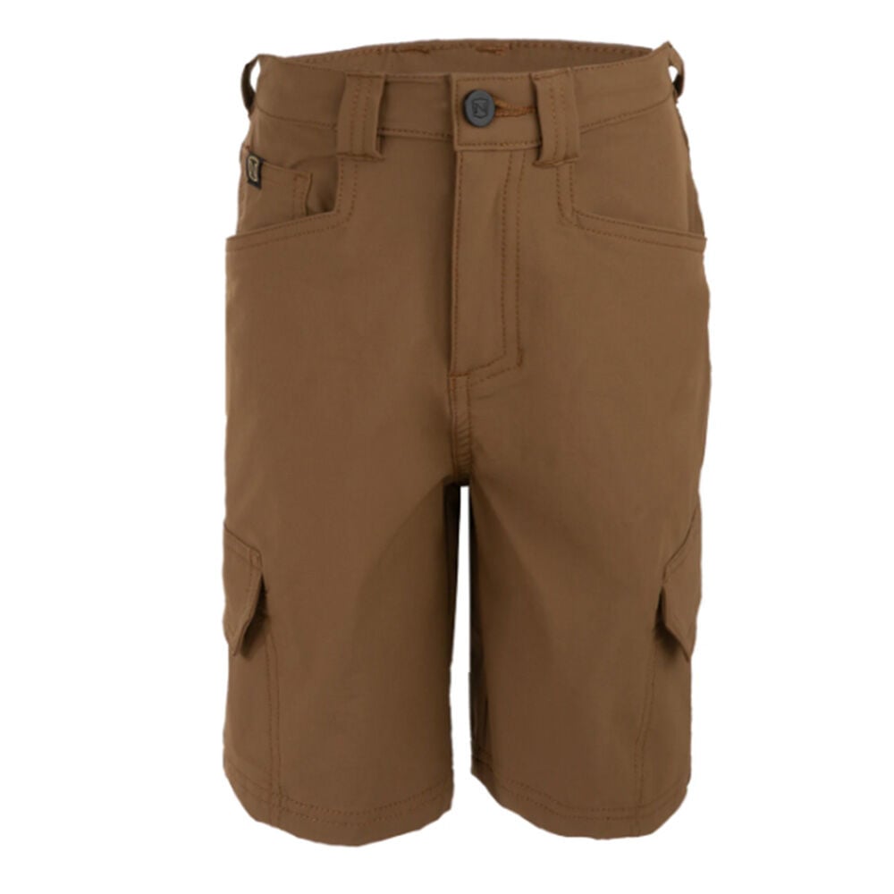image of Kid's Best Darn Performance Shorts- Tobacco